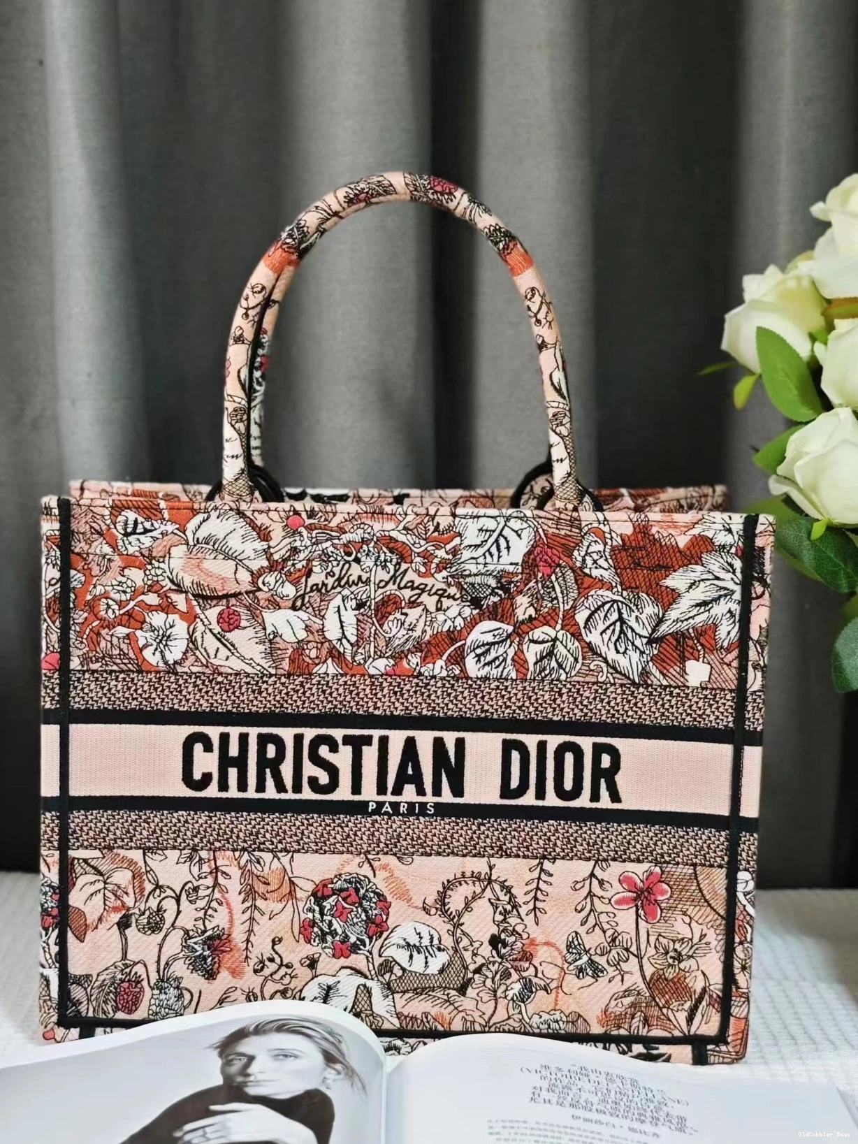 OldCobbler Bags DIRO MEDIUM TOTE-36.5X27.5X16.5CM BOOK 0812
